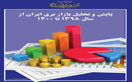گزارش تحلیل بازار برق ایران از سال 1398 تا 1400 منتشر شد